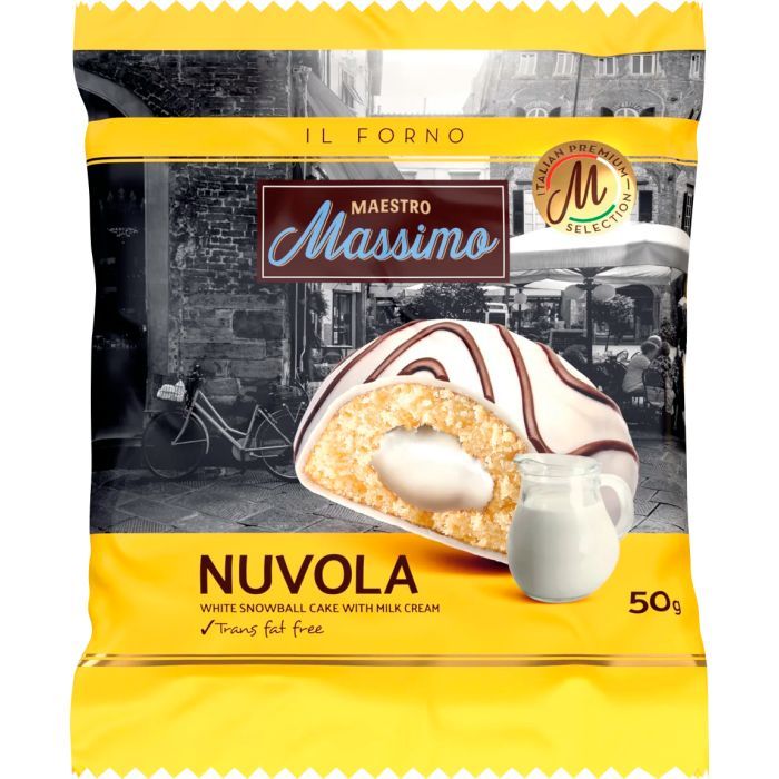 Печиво Maestro Massimo Nuvola Milky 50 г (8050705430161)