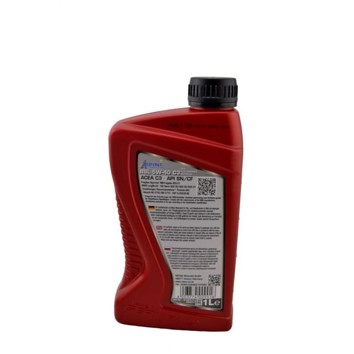 Моторна олива Alpine 5W-40 RSL С3 1л (0175-1) зображення 2