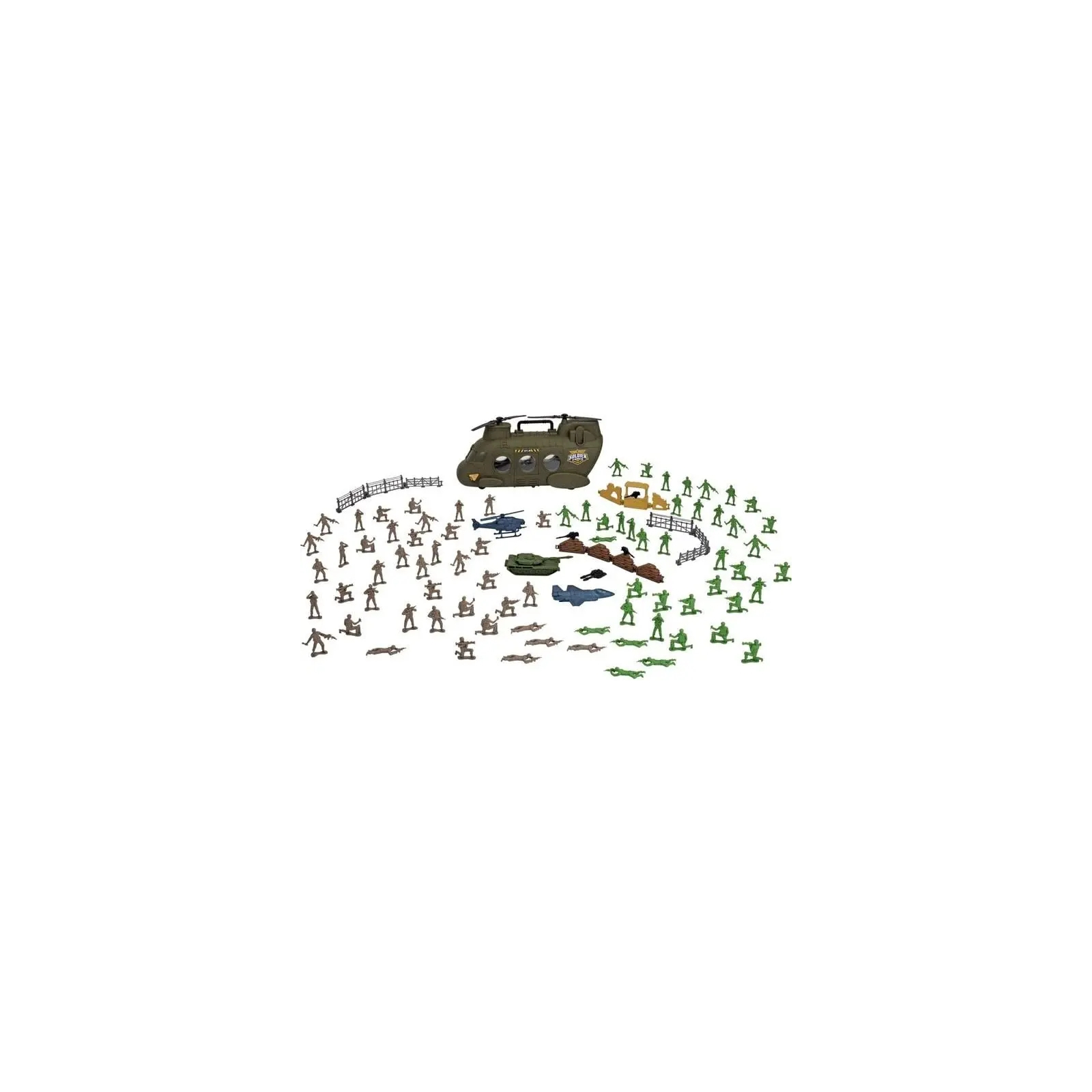 Ігровий набір Chap Mei Солдати SOLDIER FORCE BUCKET (545036) зображення 2