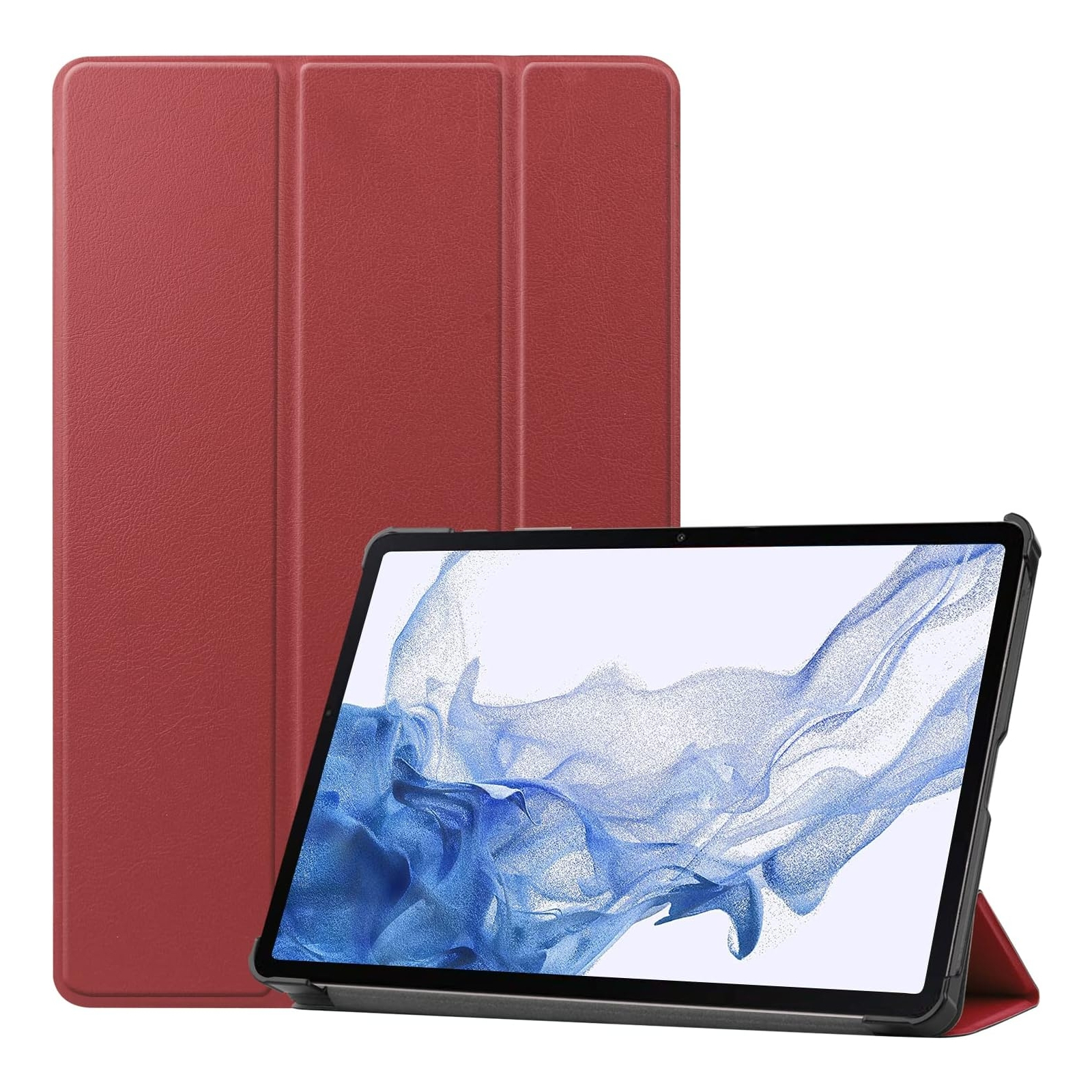 Чехол для планшета BeCover Smart Case Samsung Tab S9 (SM-X710/SM-X716)/S9 FE (SM-X510/SM-X516B) 11.0" Red Wine (709893) изображение 3