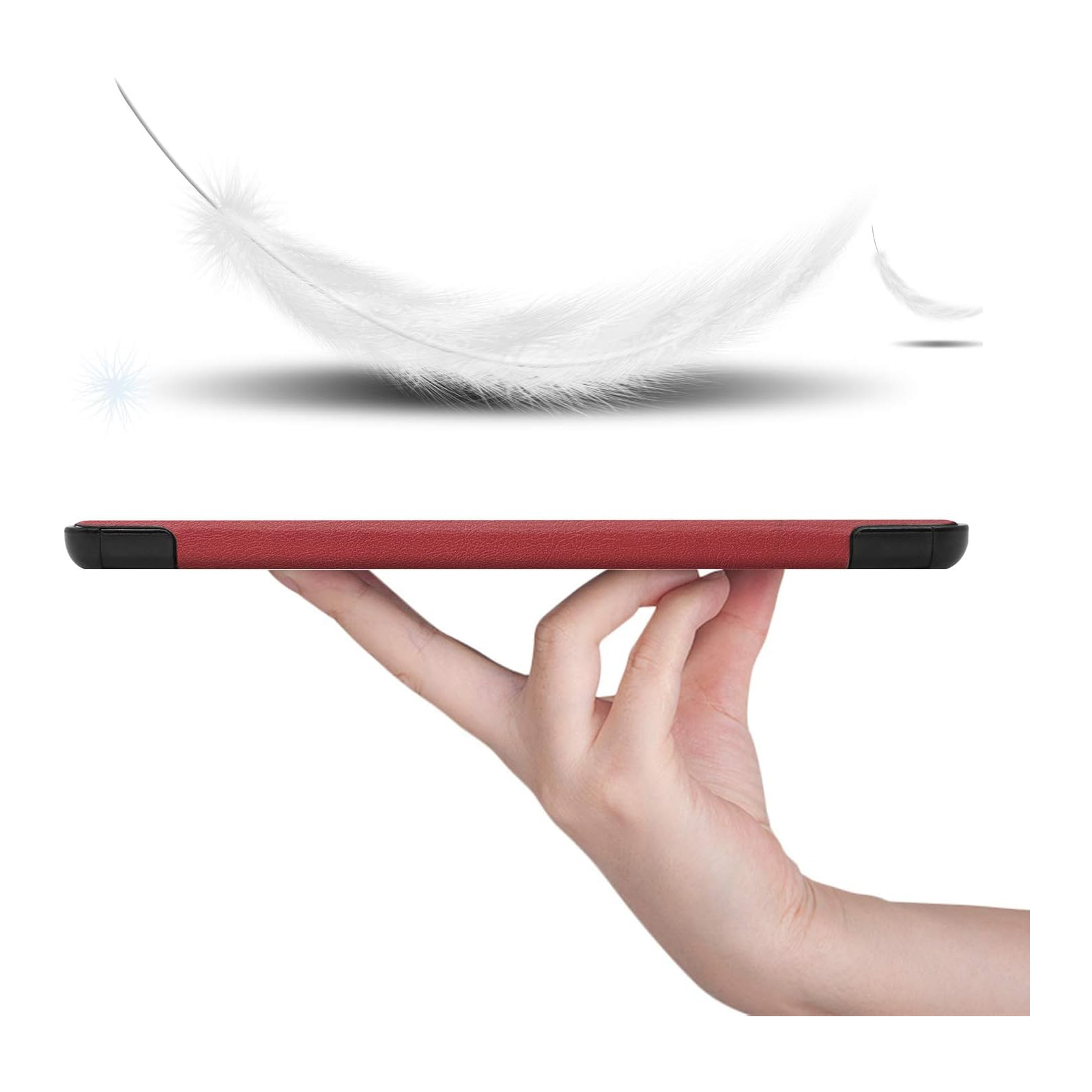 Чехол для планшета BeCover Smart Case Samsung Tab S9 (SM-X710/SM-X716)/S9 FE (SM-X510/SM-X516B) 11.0" Red Wine (709893) изображение 8