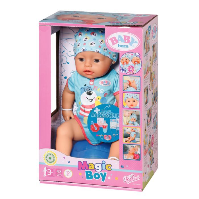 Пупс Zapf Baby Born For babies Чарівний хлопчик 43 см з аксесуарами (834992) зображення 10