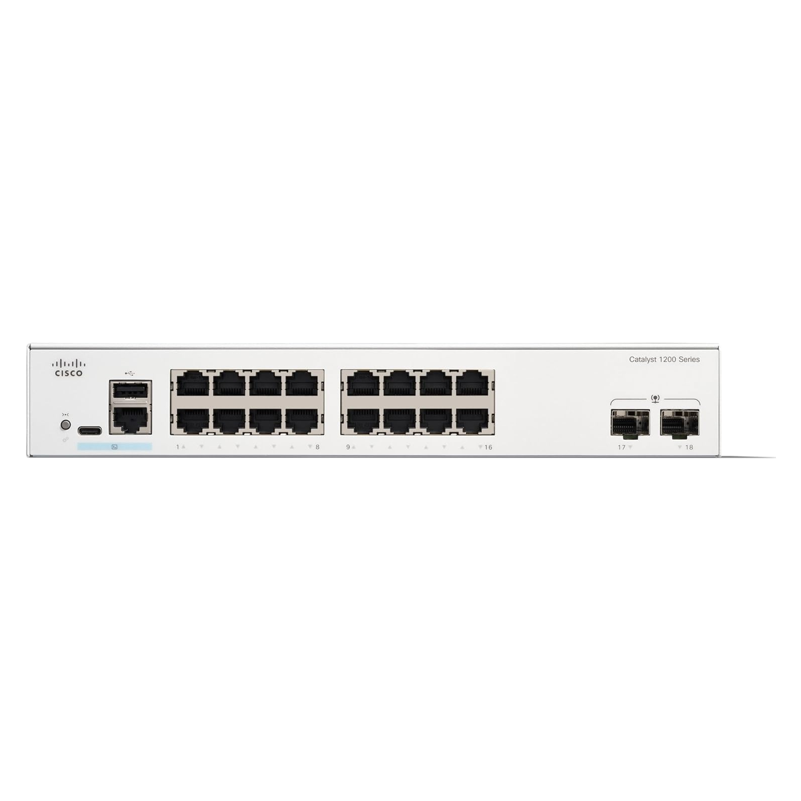 Комутатор мережевий Cisco C1200-16T-2G зображення 2