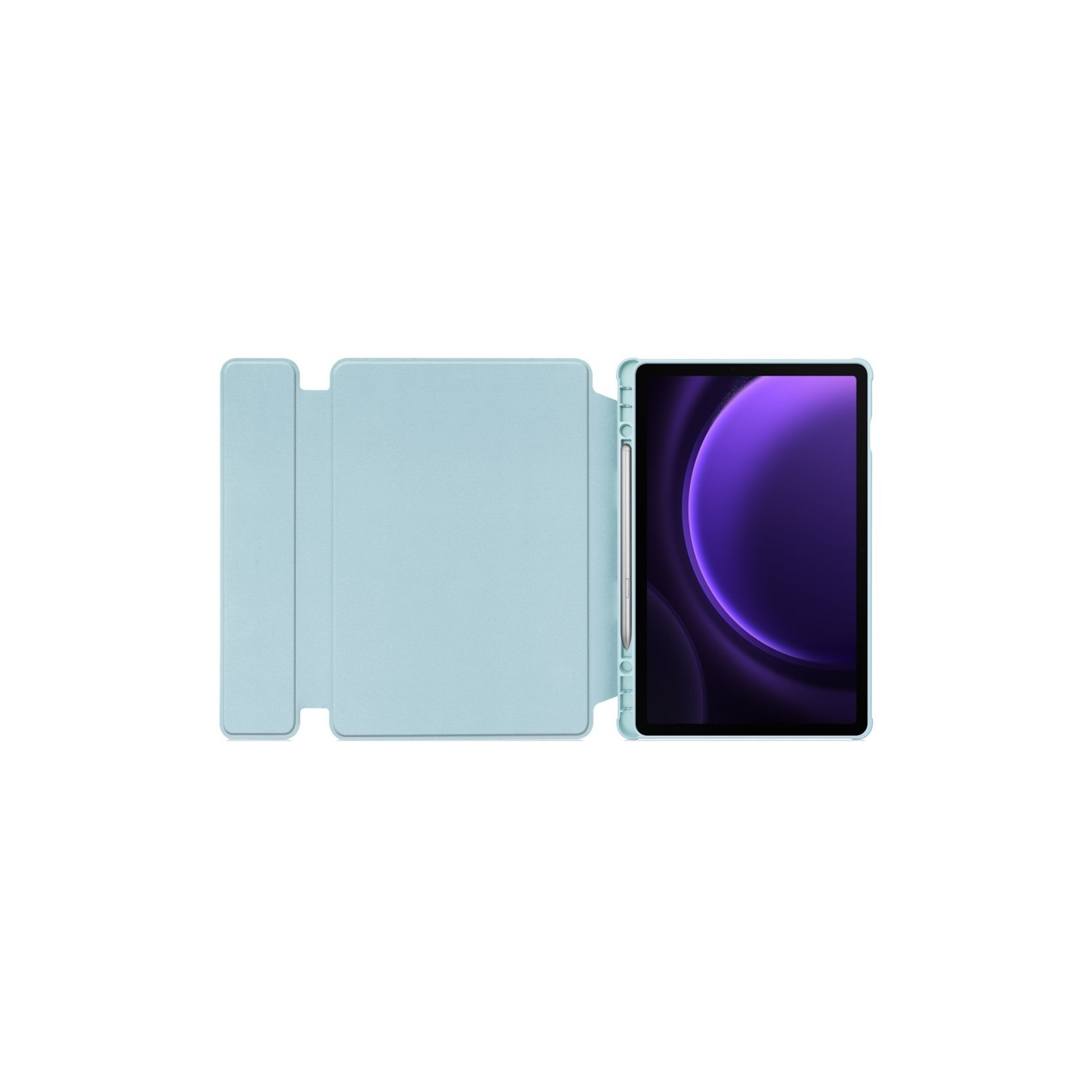 Чехол для планшета BeCover 360° Rotatable Samsung Tab S9 Plus (SM-X810/SM-X816)/S9 FE Plus (SM-X610/SM-X616) 12.4" Deep Blu (710399) изображение 4