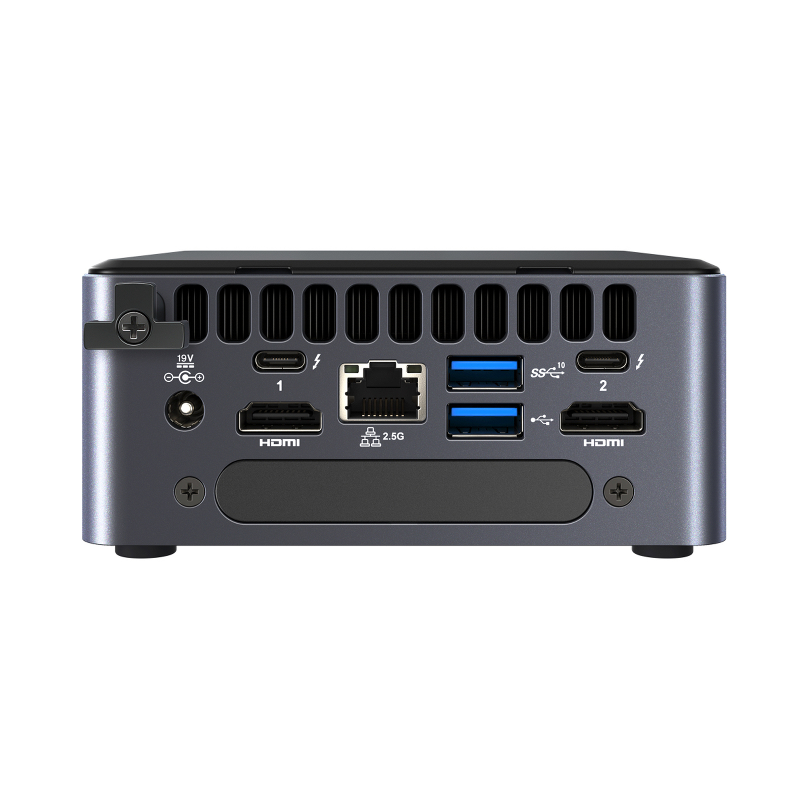 Комп'ютер INTEL NUC 12 Pro Kit / i5-1240P, no cord (RNUC12WSHI50000) зображення 4