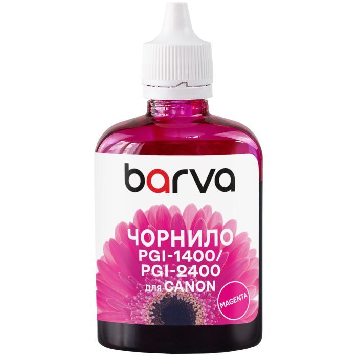 Чернила Barva Canon PGI-1400/PGI-2400 100 мл, BK Pigm. (C1400-924)