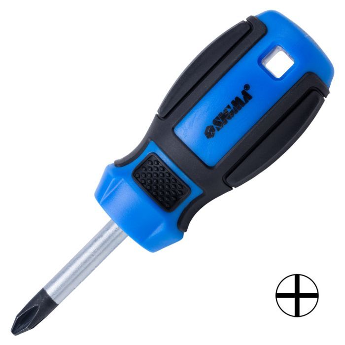 Отвертка Sigma крестовая PH 2x100мм CrV Mega (4009411)