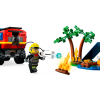 Конструктор LEGO City Пожарный внедорожник со спасательной лодкой 301 деталей (60412) изображение 4