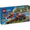 Конструктор LEGO City Пожарный внедорожник со спасательной лодкой 301 деталей (60412)