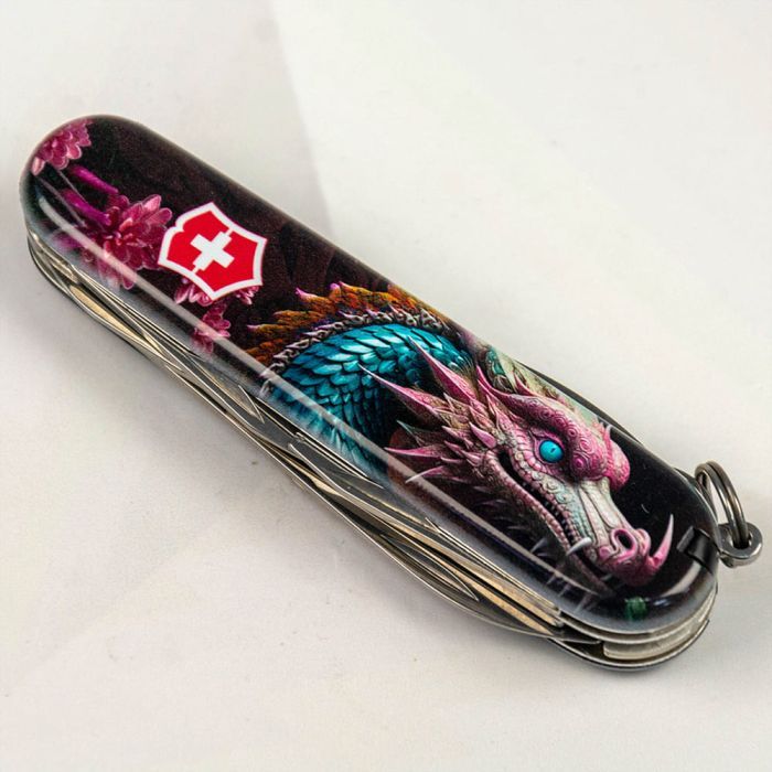 Ніж Victorinox Climber Zodiac Лазурний дракон (1.3703.3_Z3290p) зображення 2