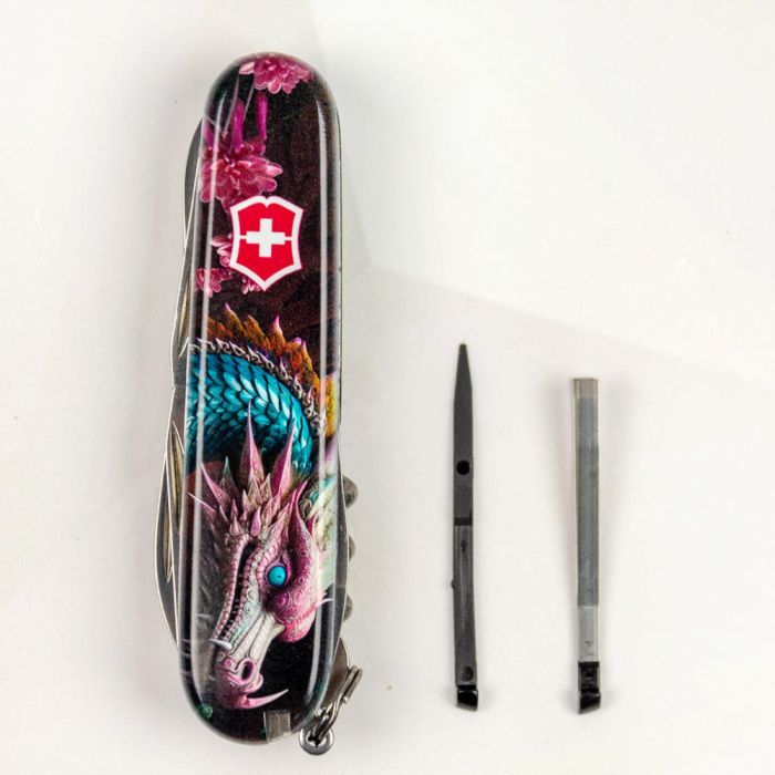 Ніж Victorinox Climber Zodiac Лазурний дракон (1.3703.3_Z3290p) зображення 4