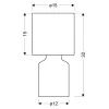 Настольная лампа Candellux INER (41-79855) изображение 4