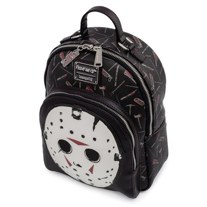 Рюкзак школьный Loungefly LF Friday The 13th Jason Mask Mini (FRIBK0004) изображение 2