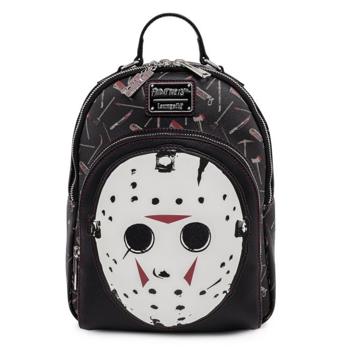 Рюкзак школьный Loungefly LF Friday The 13th Jason Mask Mini (FRIBK0004) изображение 5