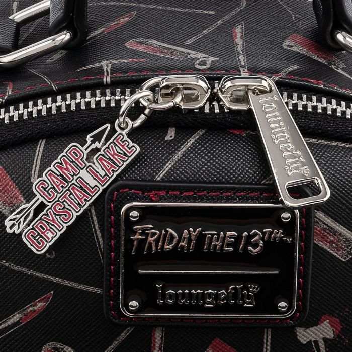 Рюкзак школьный Loungefly LF Friday The 13th Jason Mask Mini (FRIBK0004) изображение 7