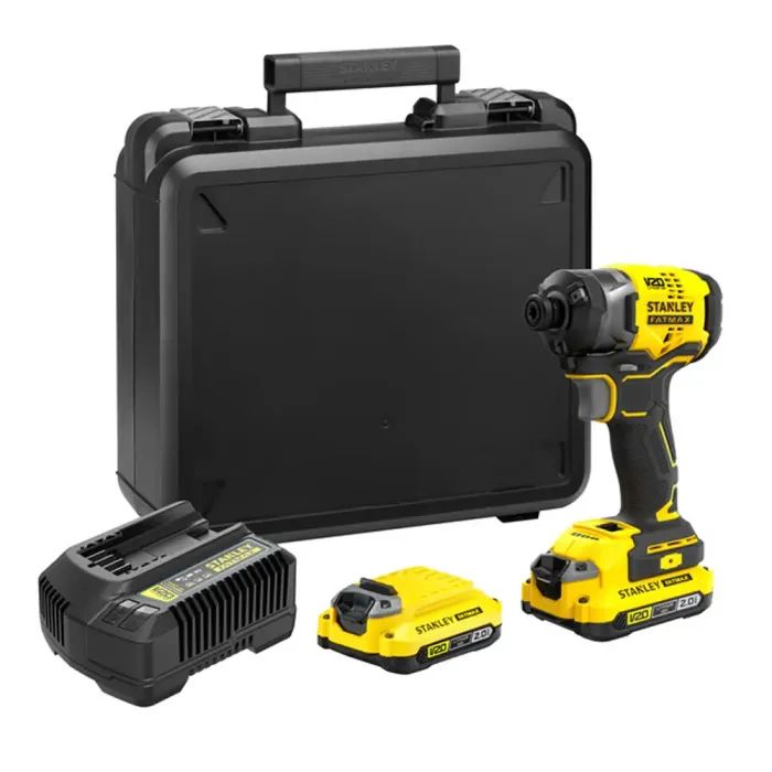 Гайковерт Stanley FatMax, 18V, 2x2Ah, 190Нм, 2900об/хв, 3800уд/хв (SFMCF820D2K) зображення 3