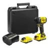 Гайковерт Stanley FatMax, 18V, 2x2Ah, 190Нм, 2900об/хв, 3800уд/хв (SFMCF820D2K) зображення 3
