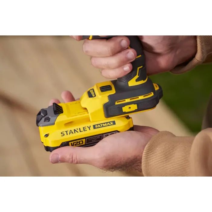 Гайковерт Stanley FatMax, 18V, 2x2Ah, 190Нм, 2900об/хв, 3800уд/хв (SFMCF820D2K) зображення 6