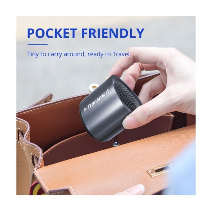 Акустична система Tronsmart Nimo Mini Speaker Polar Black + Nimo Mini Speaker Go (994703) зображення 6