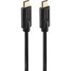 Дата кабель USB-C to USB-C 1.5m Black Hama (00086409) изображение 2