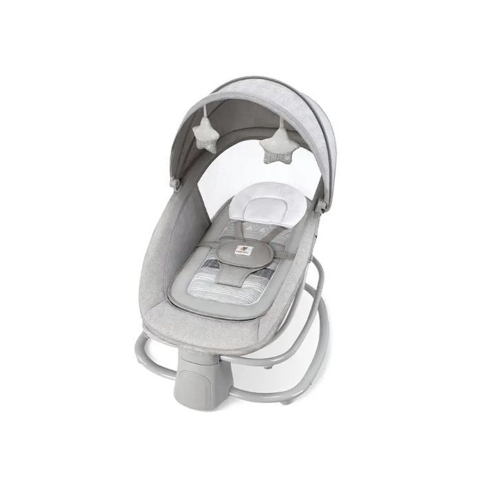 Крісло-гойдалка Mastela Заколисуючий центр-шезлонг 4 в 1 light gray (Mastela 8113) зображення 2