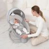 Крісло-гойдалка Mastela Заколисуючий центр-шезлонг 4 в 1 light gray (Mastela 8113) зображення 6