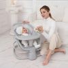Крісло-гойдалка Mastela Заколисуючий центр-шезлонг 4 в 1 light gray (Mastela 8113) зображення 8