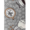 Рушник Прованс вафельний Кава сірий 45х60 см (4823093452473) зображення 3