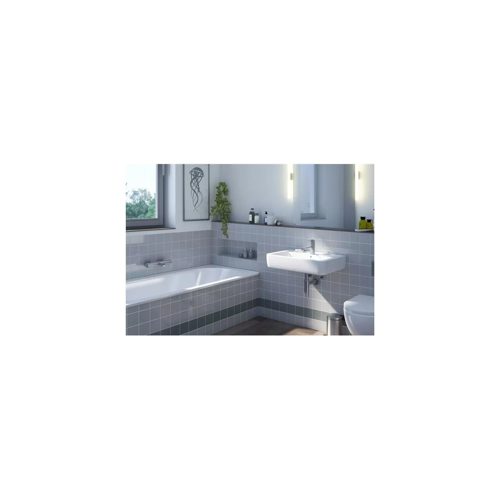 Спрей для чищення ванн Mellerud Для миття ванної та сантехніки 500 мл (4004666002060) зображення 4