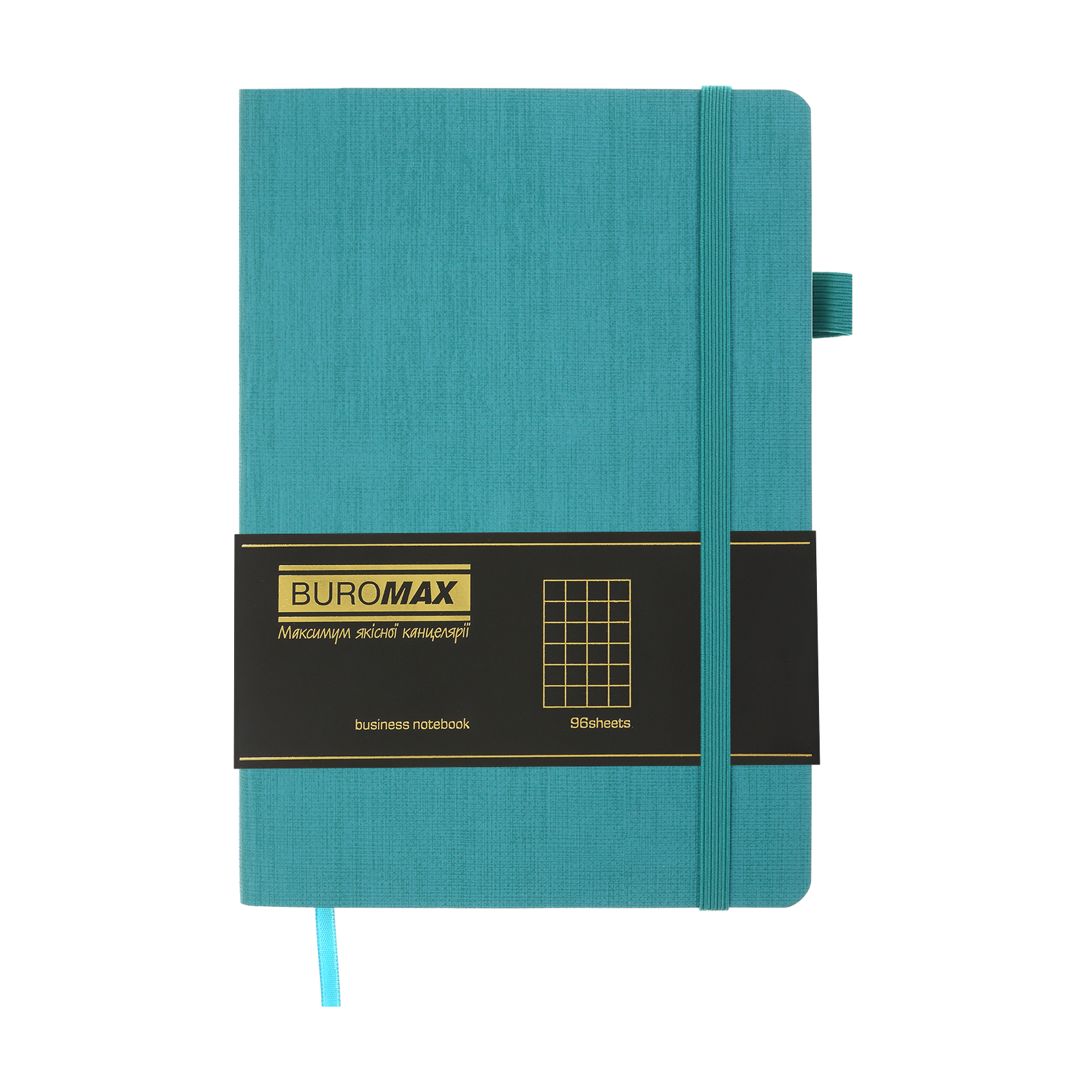 Книга записная Buromax Color Tunes А5 96 листов, в клетку черный (BM.295100-01) изображение 2