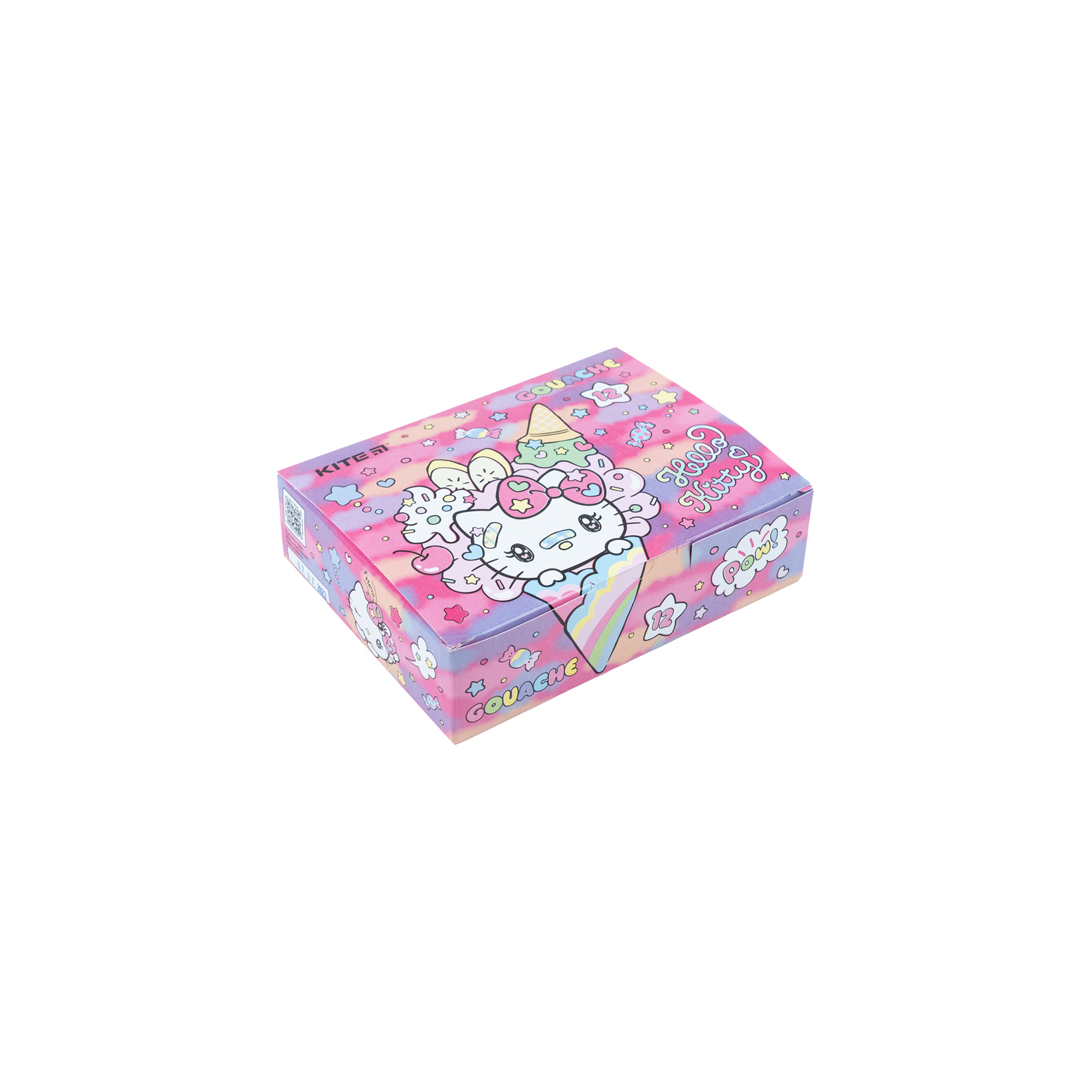 Гуашевые краски Kite Hello Kitty 12 цветов, 20 мл (HK23-063)