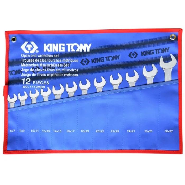 Ключ KING TONY рожковый 12 шт. 6-32 мм (1112MRN)