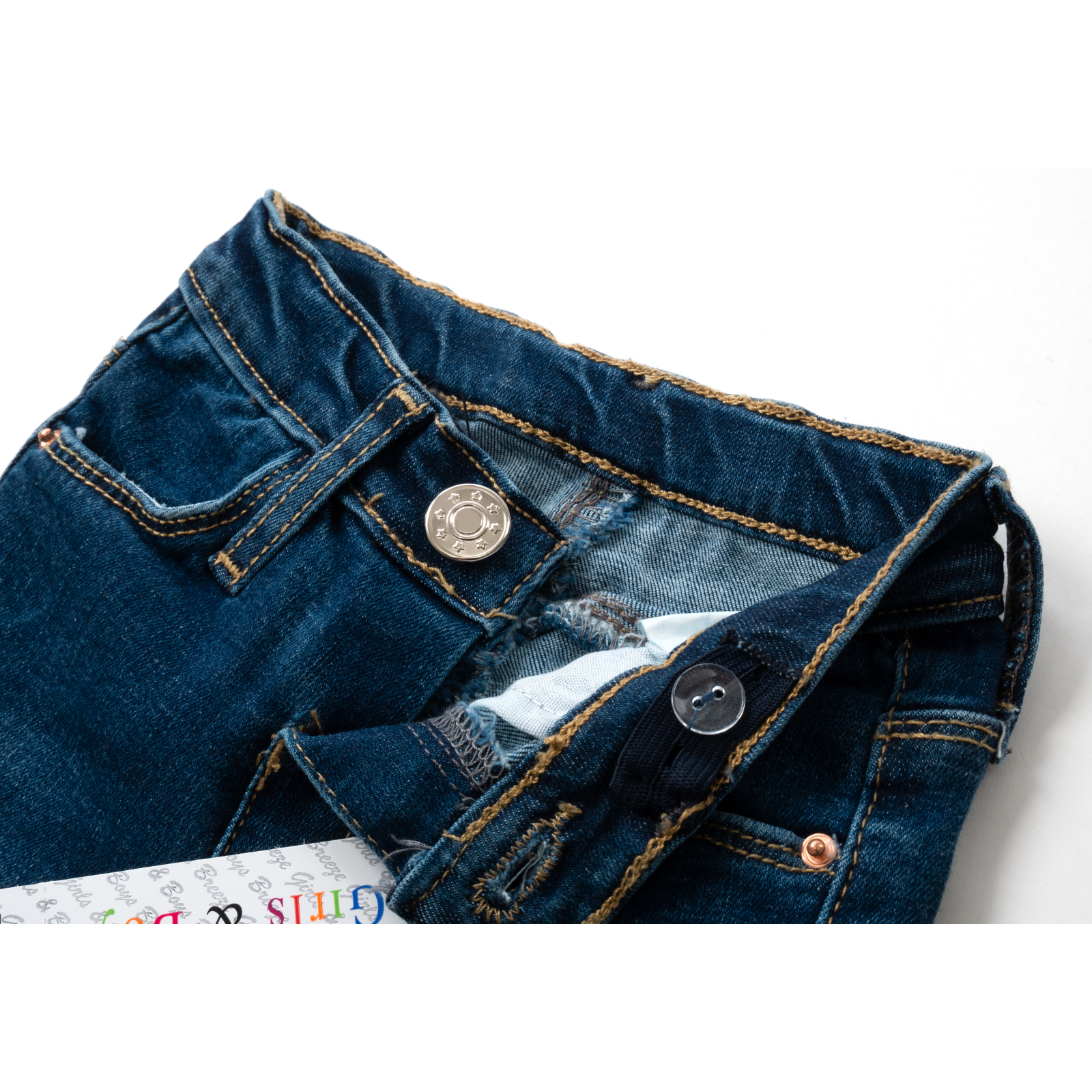 Штани дитячі Breeze джинсові (17427-92G-blue) зображення 5