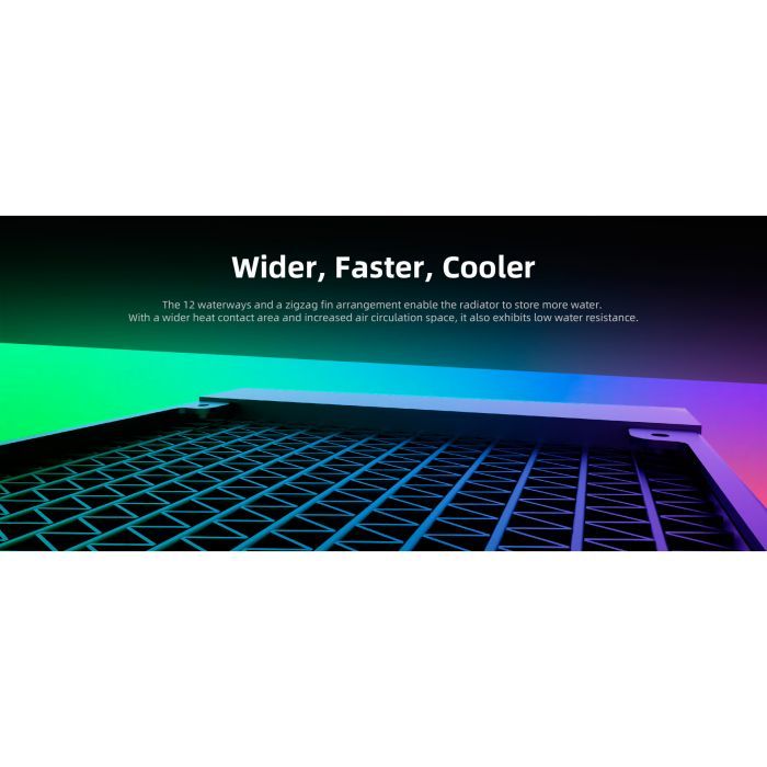 Система рідинного охолодження ID-Cooling FX120 ARGB зображення 11