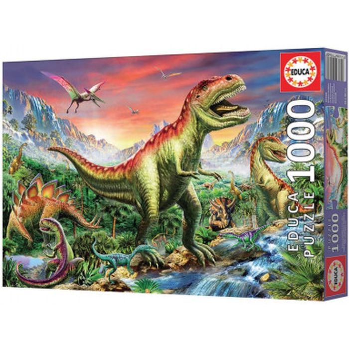 Пазл Educa Jurassic Forest 1000 елементів (6337608) зображення 4