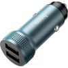 Зарядний пристрій HOCO Z49 Level 2xUSB Metal Gray (6931474795618)