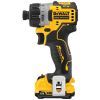 Шуруповерт DeWALT 12V XR Li-Ion, 8 Нм, 1100 об/мин, 2x2Ah, кейс (DCF601D2) зображення 2