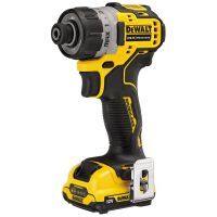Шуруповерт DeWALT 12V XR Li-Ion, 8 Нм, 1100 об/мин, 2x2Ah, кейс (DCF601D2) зображення 3