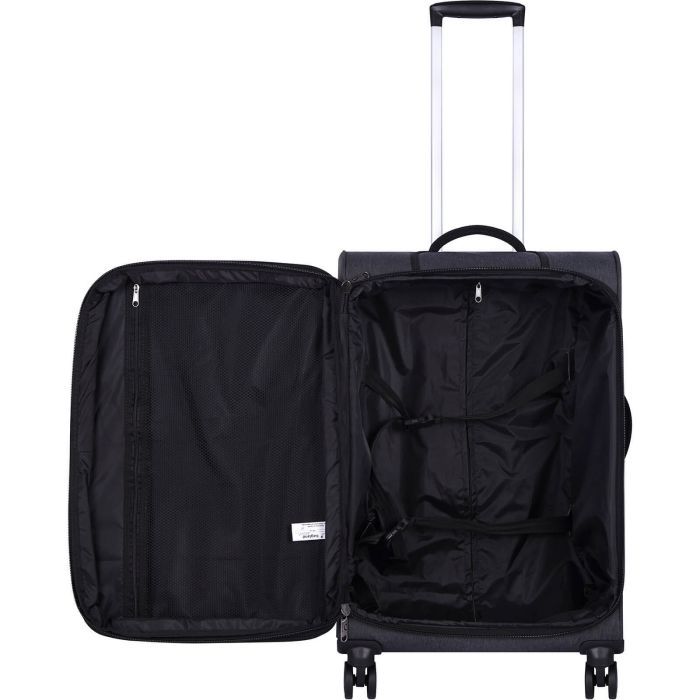 Чемодан Bagland Валенсия средняя 63 л. серый (003796924) (972715804) изображение 7