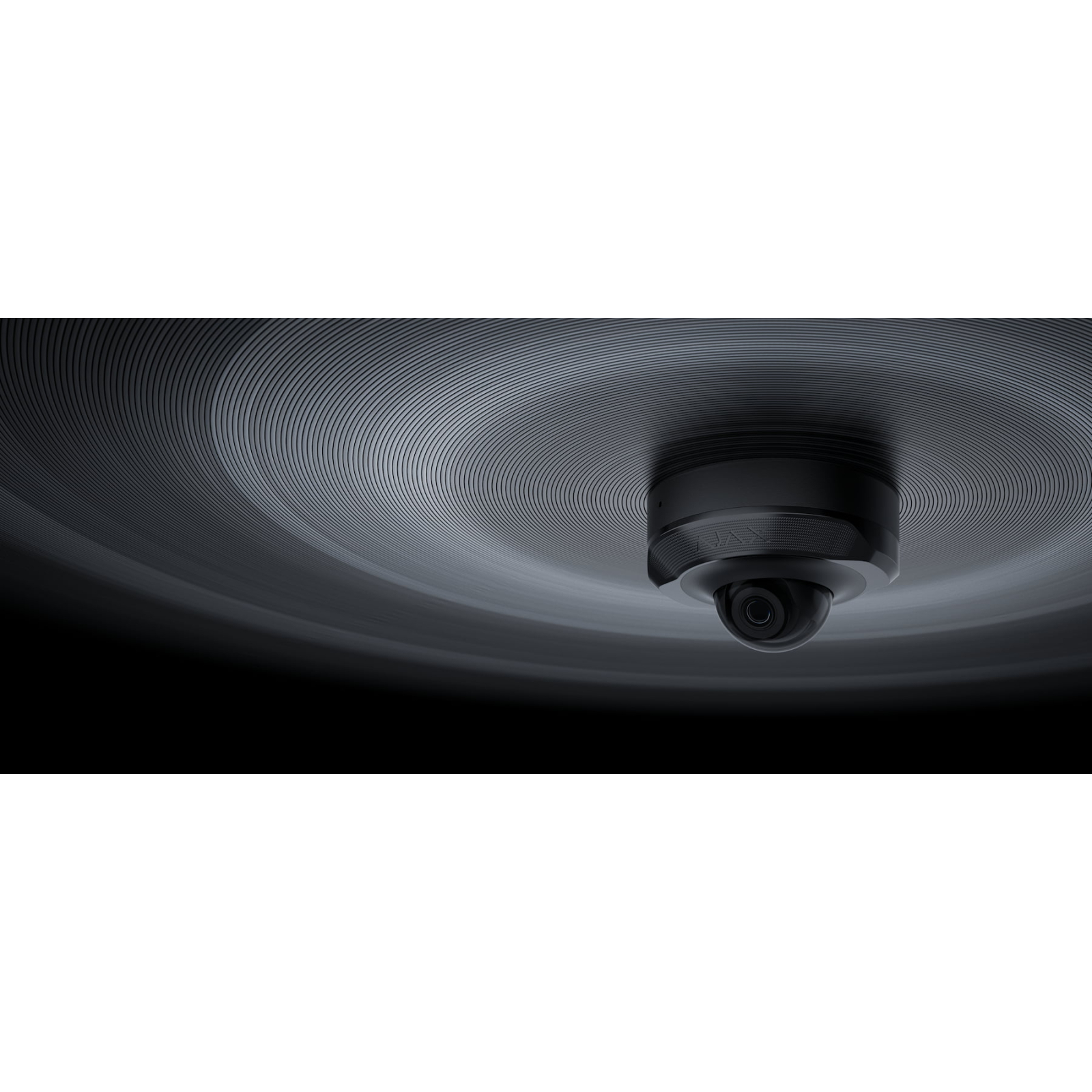 Камера відеоспостереження Ajax DomeCam Mini (5/4.0) black зображення 9