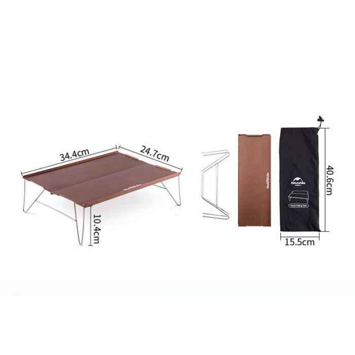 Туристический стол Naturehike для пікнику NH17Z001-L зелений (6927595772287) изображение 3