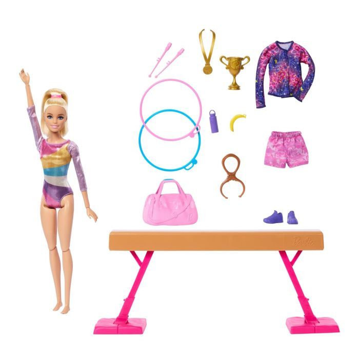 Кукла Barbie You can be Тренировка по гимнастике (HRG52) изображение 2