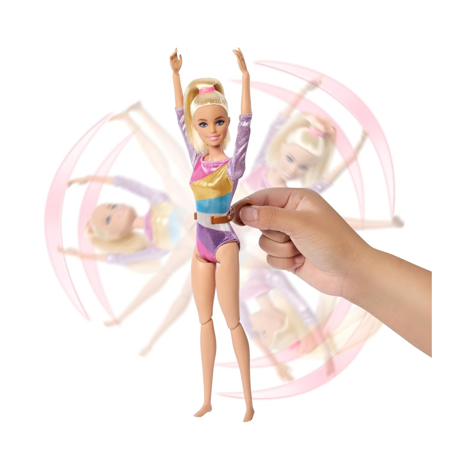 Кукла Barbie You can be Тренировка по гимнастике (HRG52) изображение 4