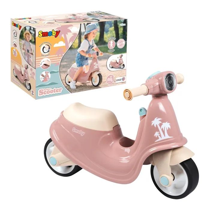 Беговел Smoby Toys розовый 65x34x48 см (721008) изображение 2