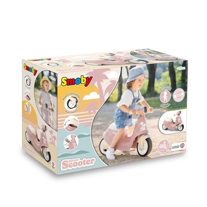 Беговел Smoby Toys розовый 65x34x48 см (721008) изображение 3