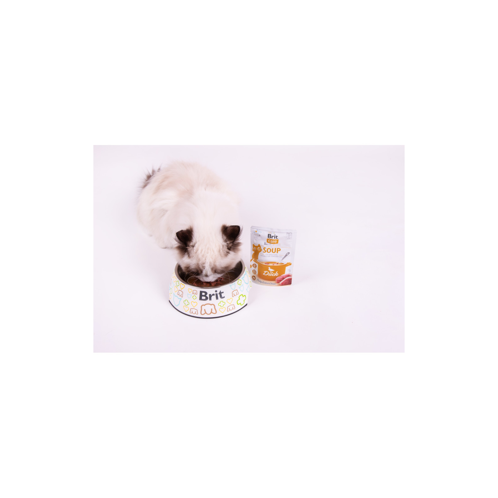 Влажный корм для кошек Brit Care Soup with Duck с уткой 75 г (8595602569182) изображение 3