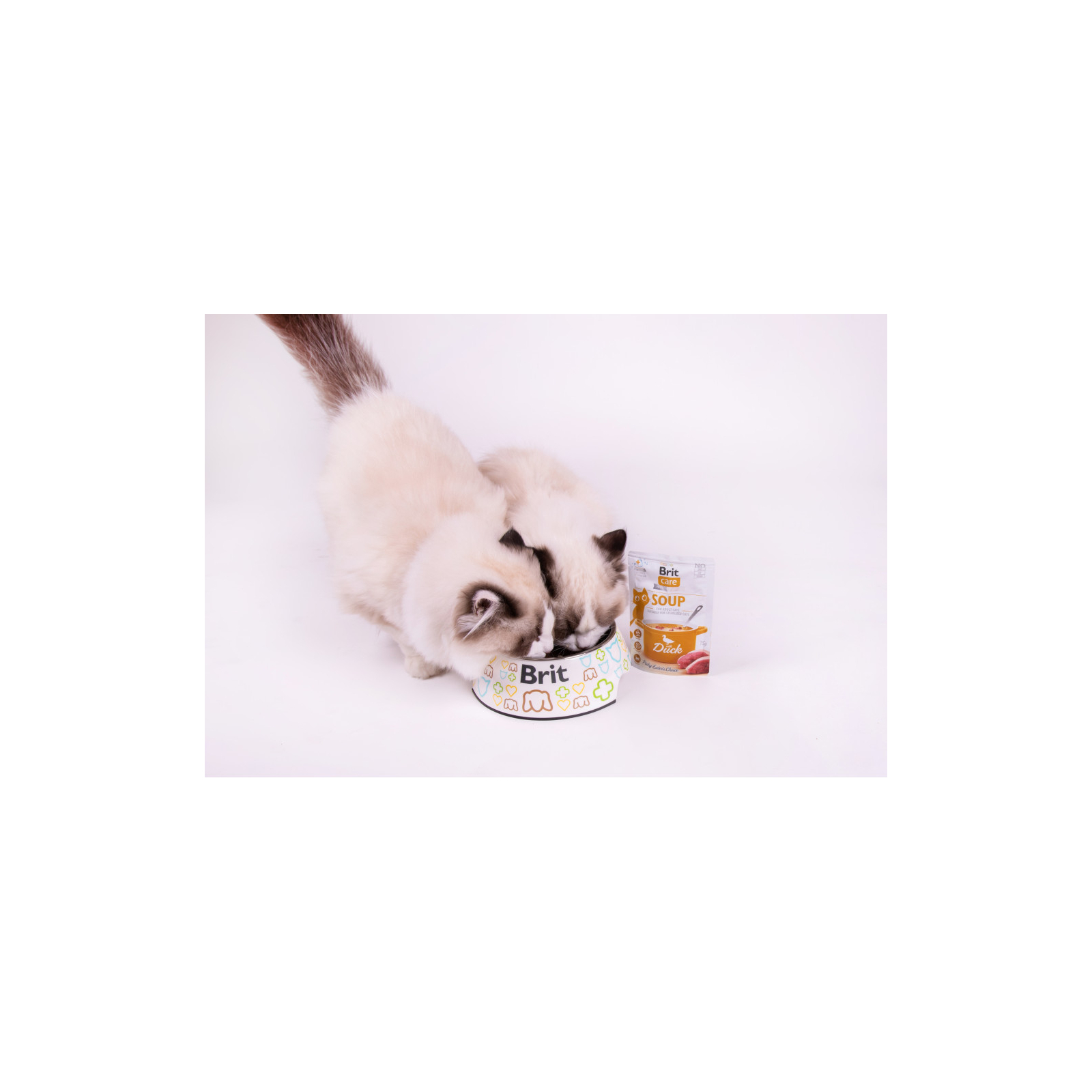 Влажный корм для кошек Brit Care Soup with Duck с уткой 75 г (8595602569182) изображение 5