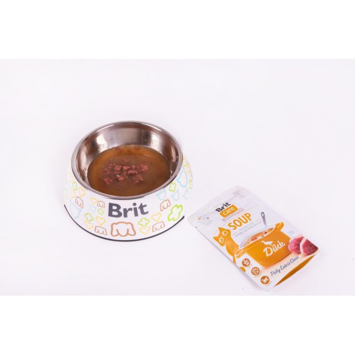 Вологий корм для кішок Brit Care Soup with Duck з качкою 75 г (8595602569182) зображення 6