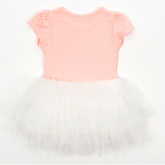 Плаття дитяче Breeze з лебедем (14253-128G-peach) зображення 2