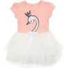 Плаття дитяче Breeze з лебедем (14253-104G-peach)
